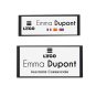 Badge magnétique nominatif - personnalisable