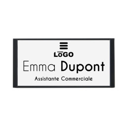 Grand Badge magnétique nominatif - personnalisable