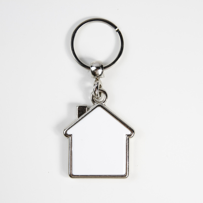 Porte-clé HOME personnalisé en France dans notre atelier