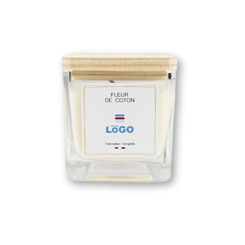 Bougie parfumée 80g - Imprimée en France - personnalisable -  Made in France