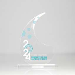 Trophée en plexiglas VIRGULE
