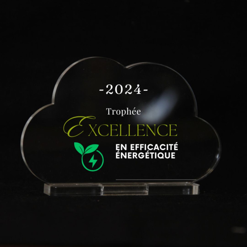 Trophée en plexiglas NUAGE - made in france
