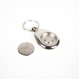 Porte-clés Jeton rond - 25 mm - Personnalisable en ligne