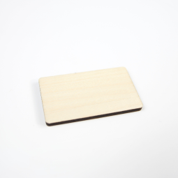 Magnet en Bois - Rectangle à personnaliser
