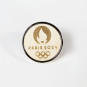 Pin's Rond Bois Argent - 25 mm - personnalisable en ligne
