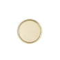 Pin's rond bois argenté - 20mm - personnalisable en ligne
